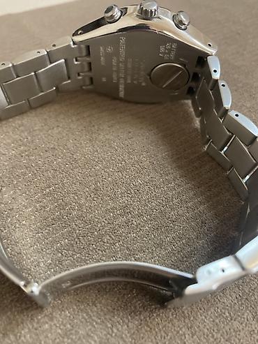 Aksesuarlar: Swatch Irony Chronograph qol saatı Dəyərindən çox ucuza satılır! — 3