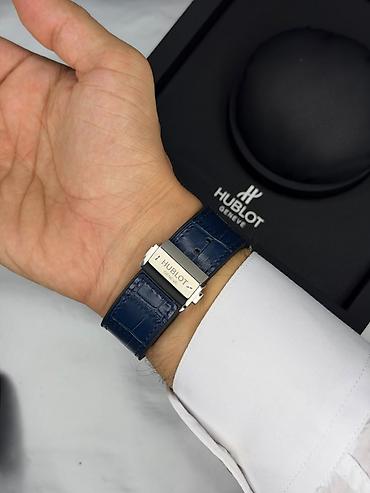 saat alanlar: Yeni, Qol saatı, Hublot, rəng - Mavi — 7