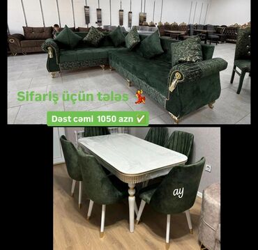 mdf material satisi: 🛋️ Zövqlü evlər üçün ×Künc Divan* + *Masa Dəsti* Bu fürsəti