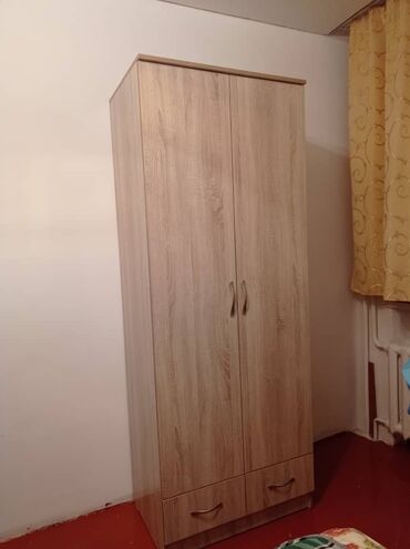 откатные вароты: Шкаф для одежды, Прямой