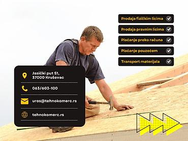Ostalo: OSB (Oriented Strand Board) ploče proizvođača KRONOSPAN za internu — 4