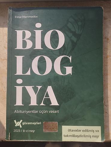 məktəb kitabları: Məhsul: “Biologiya – Abituriyentlər üçün Güven vəsait” - Müəllif — 1
