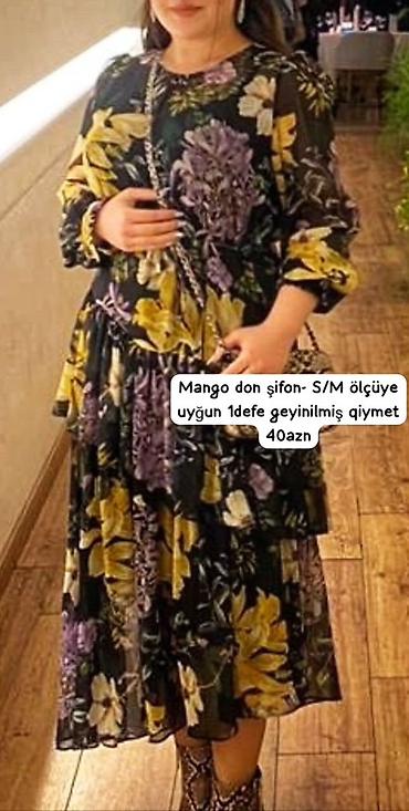 desd geyimler: Qadın geyimləri seçimi 1) Bershka dəst – 20 AZN, ölçü 40 - Ağ-yaşıl — 3