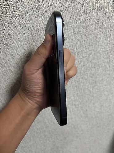 обагриватель бу: IPhone 15 Pro, Б/у, 128 ГБ, Blue Titanium, Защитное стекло, Чехол, 90 % — 4