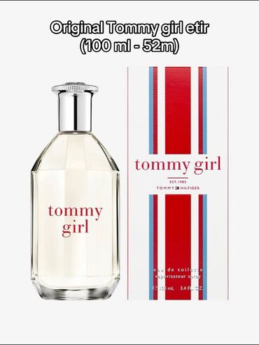 Ətriyyat: Otiginal Tommy girl ətiri, 100 ml 52 manat