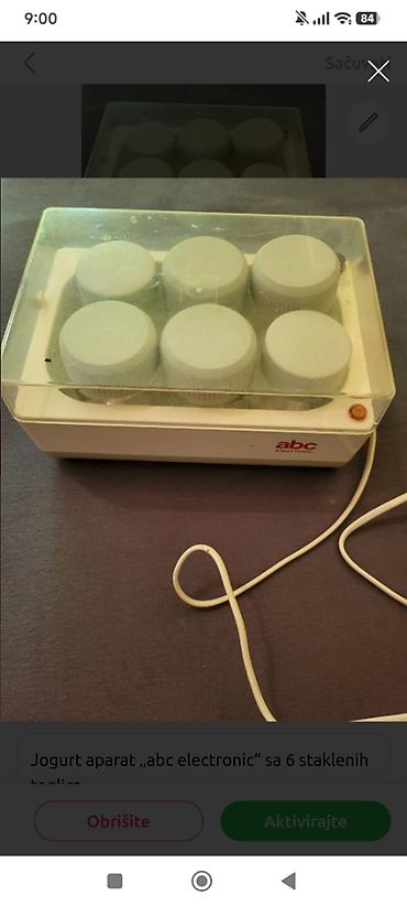Jogurt aparat „abc electronic“ sa 6 staklenih teglica - Električni — 1