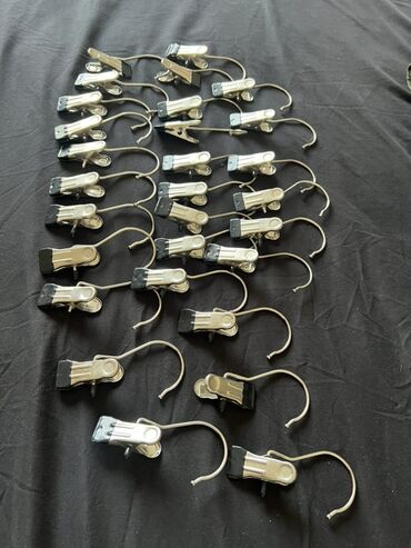 Mağaza asılqanları: 1 ədəd 1 manat 30 ədəddir Metal paltar asqısı klipləri – çoxlu sayda — 4