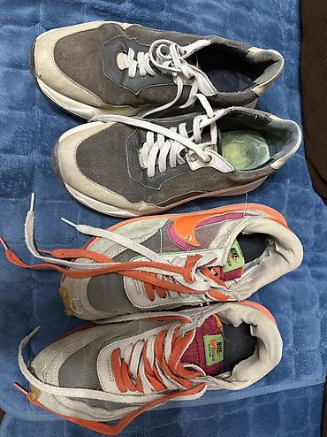 Продаются кроссовки размер 40-41 Кожаные 1200 сом Цветные Nike 550