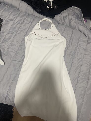 zara košulja haljina: Zara S (EU 36), color - White, Evening, Other sleeves