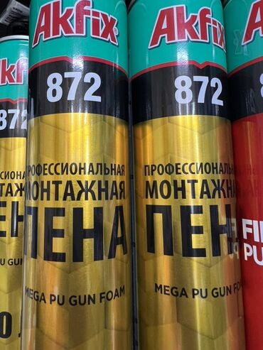 шпатель строительный: Эшиктер үчүн монтаждоо көбүк, Akfix, Өзү алып кетүү, Жаңы