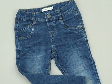 jeansy dziewczęce pepco: Spodnie jeansowe, Name it, 2-3 lat, 98, stan - Bardzo dobry