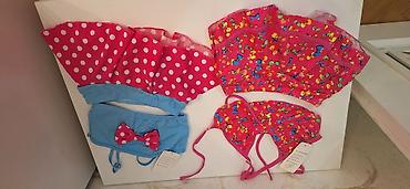 Детская одежда и обувь: Uşaq üçün qız üzgüçülük dəstləri - Model: 2 hissəli bikini (üst + — 2
