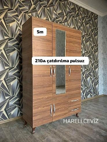 Dolab-asılqanlar: *3 Qapili Dolab şeher içi çatdırilma pulsuz qiymət 210azn* 4 qapılı — 8