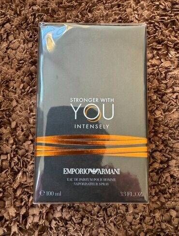 парфюм: Stronger With You Intensely Eau De Parfum 100ml Satilir!!! Hediyye
