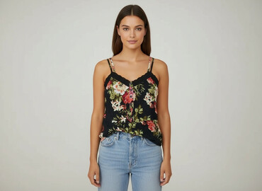 Topy: Papaya, Top damski, rozmiar One size