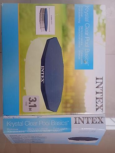 qab qaşiq: Məhsul: Intex Krystal Clear Pool Basics hovuz örtüyü - Növ: Dəyirmi — 1