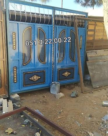 Həyət darvazaları: Demir qapilar darvazalar seyf qaplari 650manatdan bawlayan qiymetlerle — 2