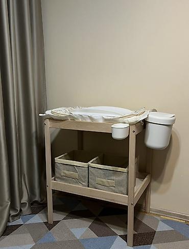 качан: Детская кроватка + пеленальный столик IKEA (набор для ухода за — 2
