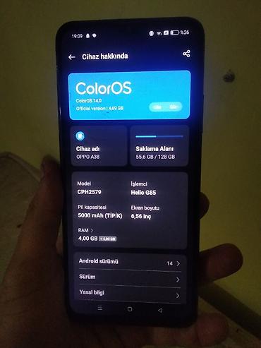 redmi 9 islenmis: Redmi 128 GB, rəng - Qara, Barmaq izi — 3