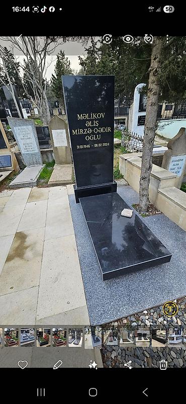 Başqa xidmətlər: Usta işindən hazırlanan işlər.qəbirüstü daş.abidə-və heykəllərr.3d — 23