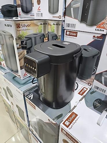 Termopotlar: Termopot Gümüşü, 6 l, Yeni, Ünvandan götürmə, Pulsuz çatdırılma, Rayonlara çatdırılma — 6