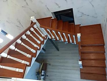 Обшивка лестниц: Лестница на заказ,,, Каражыгач, Жангак, Сосна, Фанера шпон. Баалар — 9