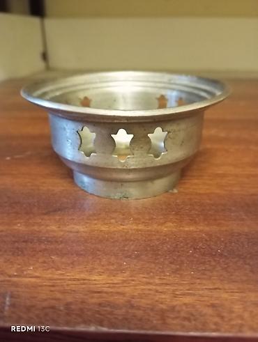 koz samovarı: Samovar üçün tac (konforka) orijinal satılır. Bürüncdən (latun) — 1