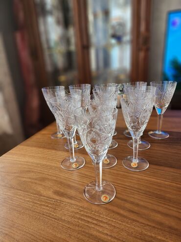 Rümkalar: Rümkalar, rəng - Ağ, Xrustal, 12 ədədli dəst, Rusiya — 6