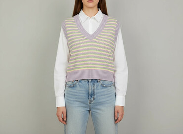 stradivarius top siateczkowy: Stradivarius, Жилетка жіноча, розмір M
