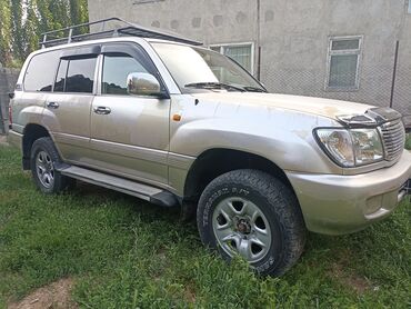 Toyota: Toyota Land Cruiser: 2001 г., 4.5 л, Механика, Газ, Внедорожник