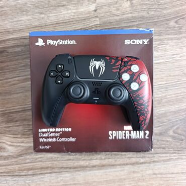 PS4/PS5 Dualshock 4 Spiderman 2 İstifadə edilməyib, təzədi Qiymətə