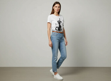 bluzy z traktorem: Ovs, T-shirt damski, rozmiar S