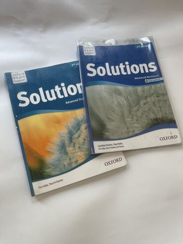 Книги, журналы, CD, DVD: Учебники solutions для 11 класса. Advanced student’s book and advanced