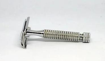 Ostali antikviteti: Vintage Star Safety Razor BRITISH MADE brijač 1940/ 50. Izuzetno — 1
