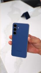 samsung раскладушка: Samsung S25, 128 GB, rəng - Göy, Zəmanət, Sensor, Barmaq izi