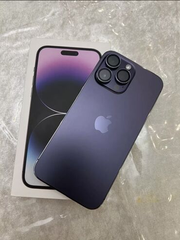 iphone 11 purple: IPhone 14 Pro Max, Б/у, 256 ГБ, Deep Purple, Наушники, Зарядное устройство, Защитное стекло, 94 %