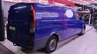 мерседес вита: Mercedes-Benz Vito фургон (синий), длинная база, 2-створчатые задние — 3