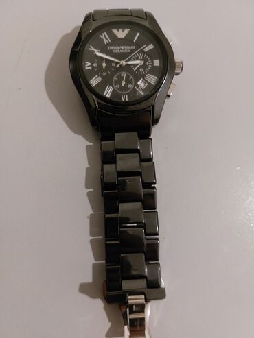 Qol saatları: Qol saatı, Emporio Armani, rəng - Qara — 5