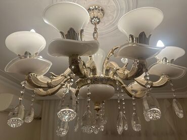 Digər ev dekoru: Çılçıraq, 8 lampa, Metal