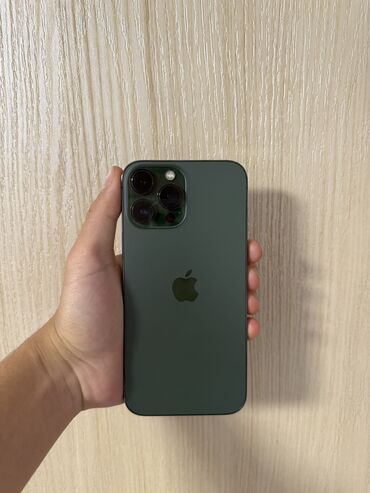 Apple iPhone: IPhone 13 Pro Max, Б/у, 256 ГБ, Alpine Green, Коробка, 80 %