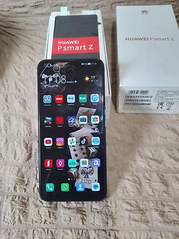 samsung s24 plus: Huawei P Smart Z, rəng - Qara, Sənədlərlə — 1