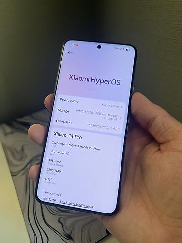 xiaomi mi pad 5: Xiaomi, 14 Pro, Б/у, 512 ГБ, цвет - Черный, 2 SIM — 2