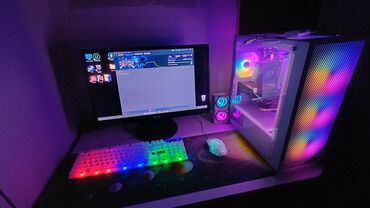 deepcool matrexx: Компьютер, ядролор - 8, ОЭТ 16 ГБ, Жумуш, окуу үчүн, Колдонулган, Intel Core i3, AMD Radeon RX 580, SSD