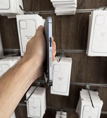 iphone 13 pro kreditle: IPhone 13 Pro, 128 GB, Sierra Blue, Zəmanət, Simsiz şarj, Face ID — 6