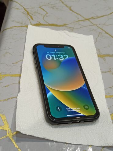 ucuz iphone'lar: IPhone X, 64 ГБ, Черный, Face ID