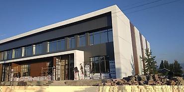 Алюминиевые композитные панели (Алюкобонд): Синий, Матовое, Новый, Установка, Гарантия, Бесплатный выезд — 3