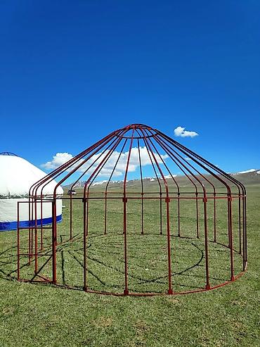 Юрты: Темир боз үйлөр сатылат. Баасы 65000 сом. 1.5-2 ай эле тигилди — 3