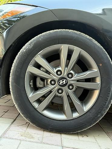 santa fe 2008: Hyundai orijinal yüngül lehimli disklər və şinlər dəsti - Markalı — 2