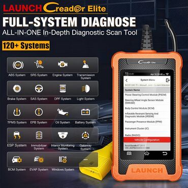Alati za automobile: NOVO - LAUNCH X431 Elite Full OBD2 za CHRYSLER, Dodge, Jeep LAUNCH — 5