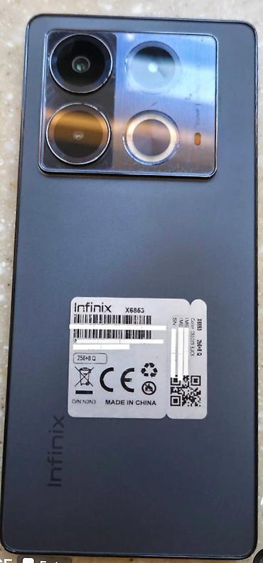 infinix zero 20: Infinix Hot 40, 256 GB, rəng - Qara, Sensor — 3